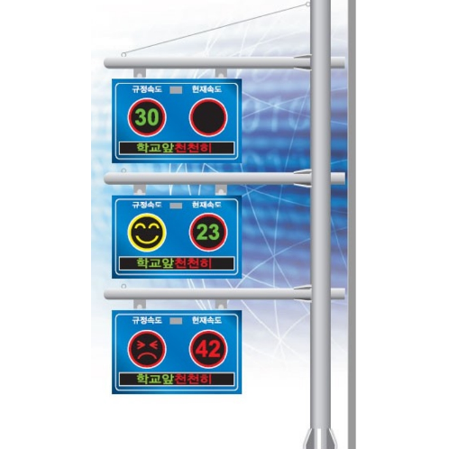 LED laser speed limit