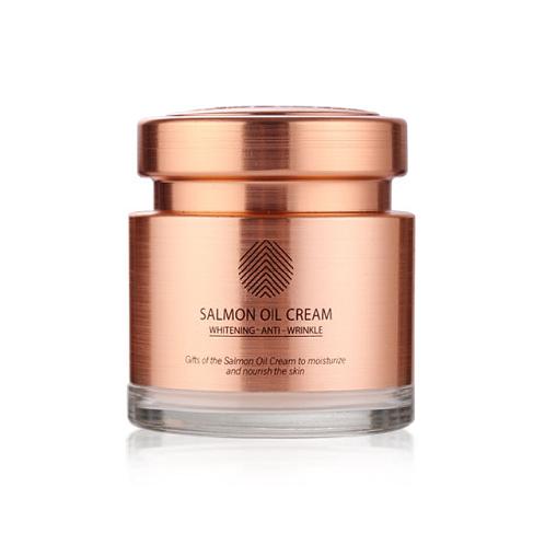 SALMON OIL CREAM, Facial Moisturizing Cream Brightening Anti Wrinkle