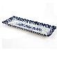 full image centaurea cobalt-gray rectangle plate