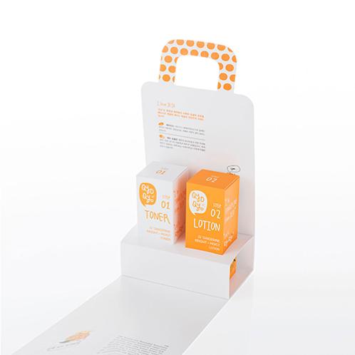 Qyo Qyo Tangerine TONER & LOTION gift set