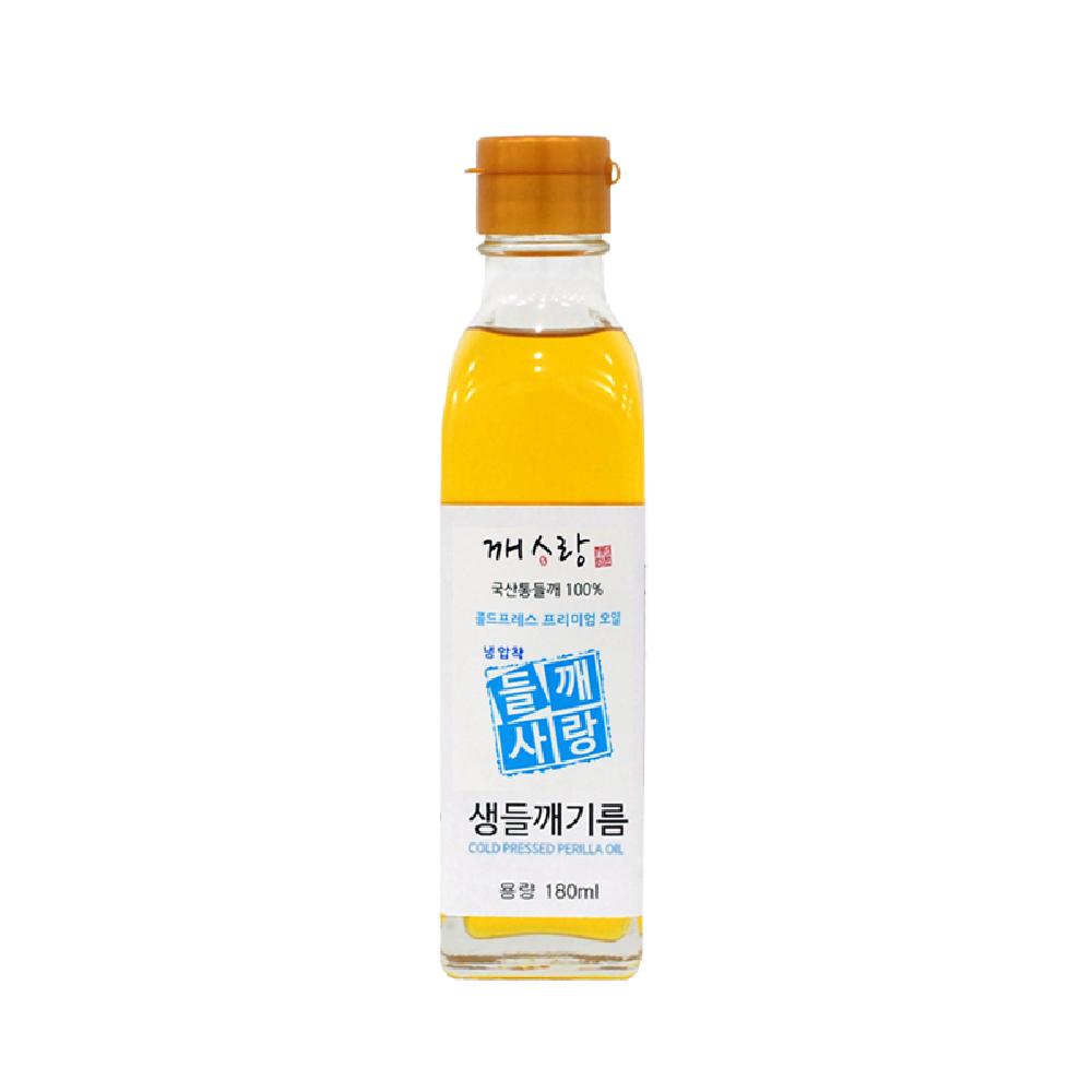 GGAESARANG COLD PRESSSED PERILLA OIL, 180 ml
