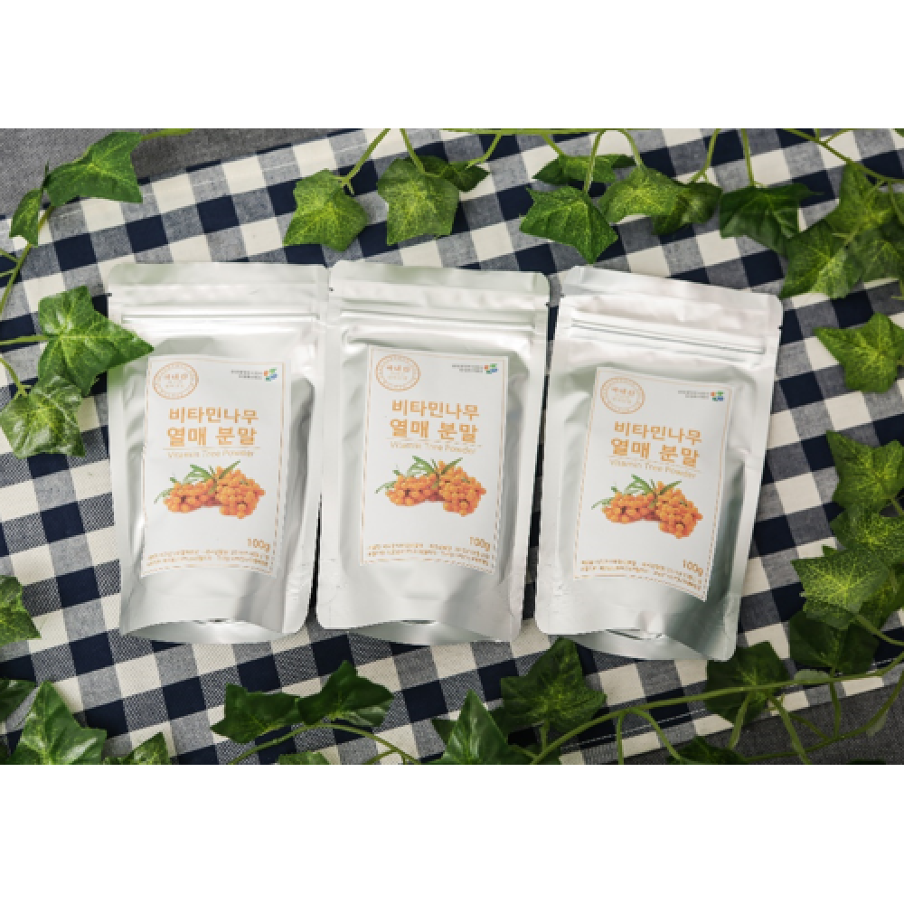 Vitamin juice powder