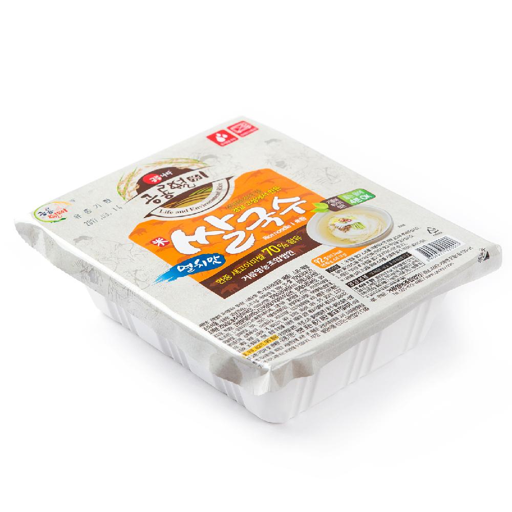 Korea DINOSAUR GOURMET Instant Food Rice Noodles Not Fried 4.4 lbs Anchovy Flavor