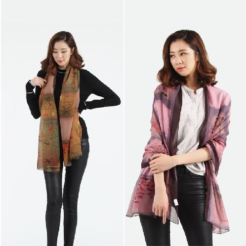 memoir of colors Scarf | Scarf, colors scarf, morden scarf