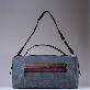 full image Korea Travel Bag Single-shoulder Messenger Genuine Leather Men Women Students Waterproof