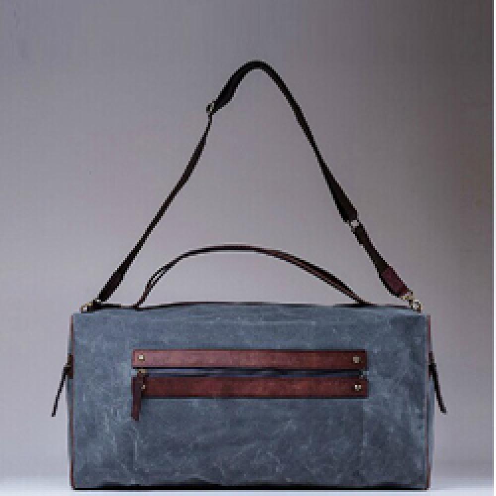 Korea Travel Bag Single-shoulder Messenger Genuine Leather Men Women Students Waterproof