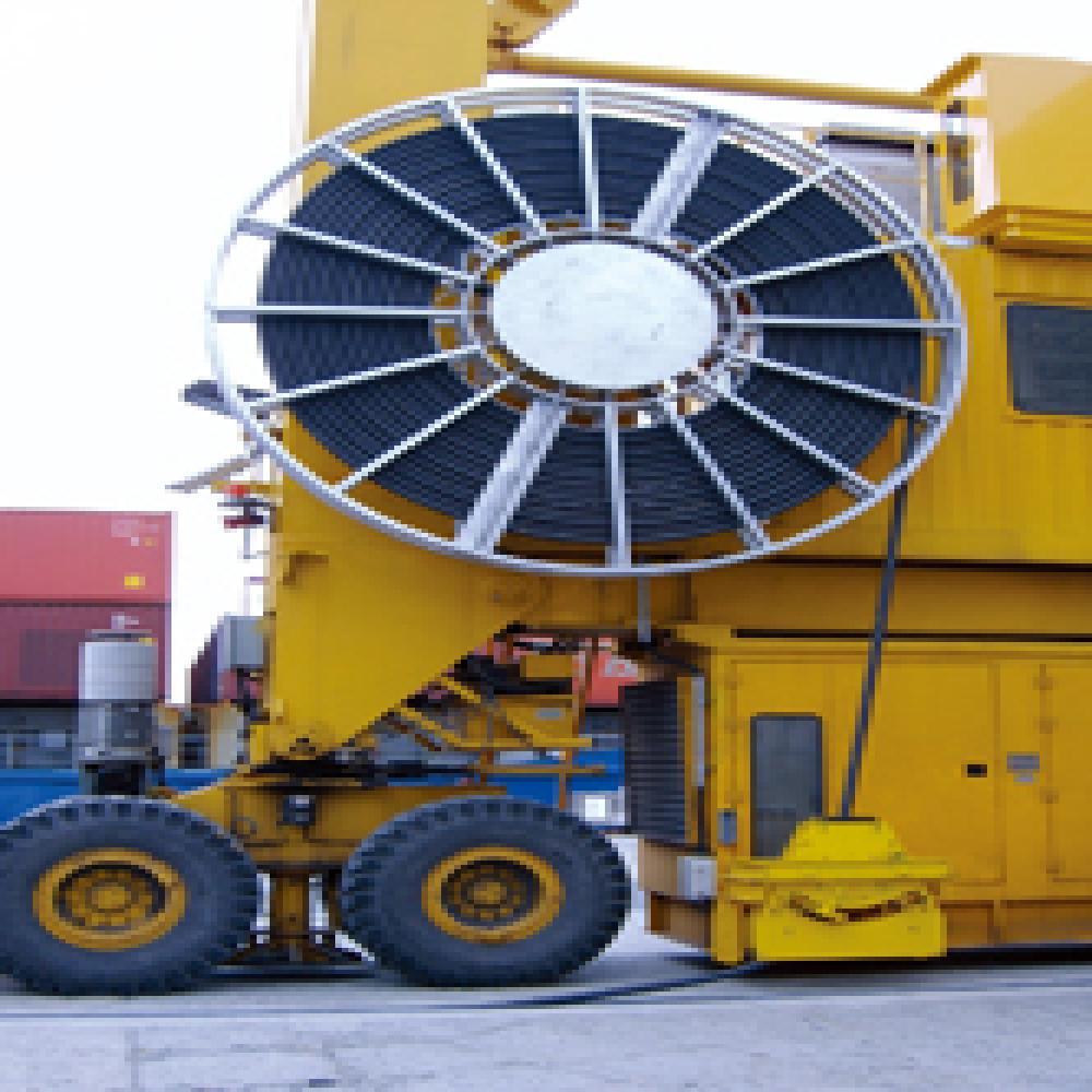 Cable reel for Crane