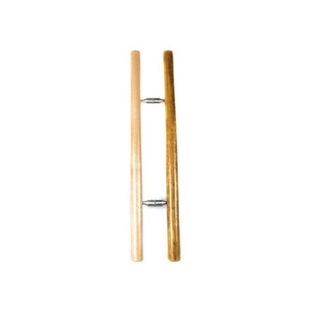 Lacquer wood door handle