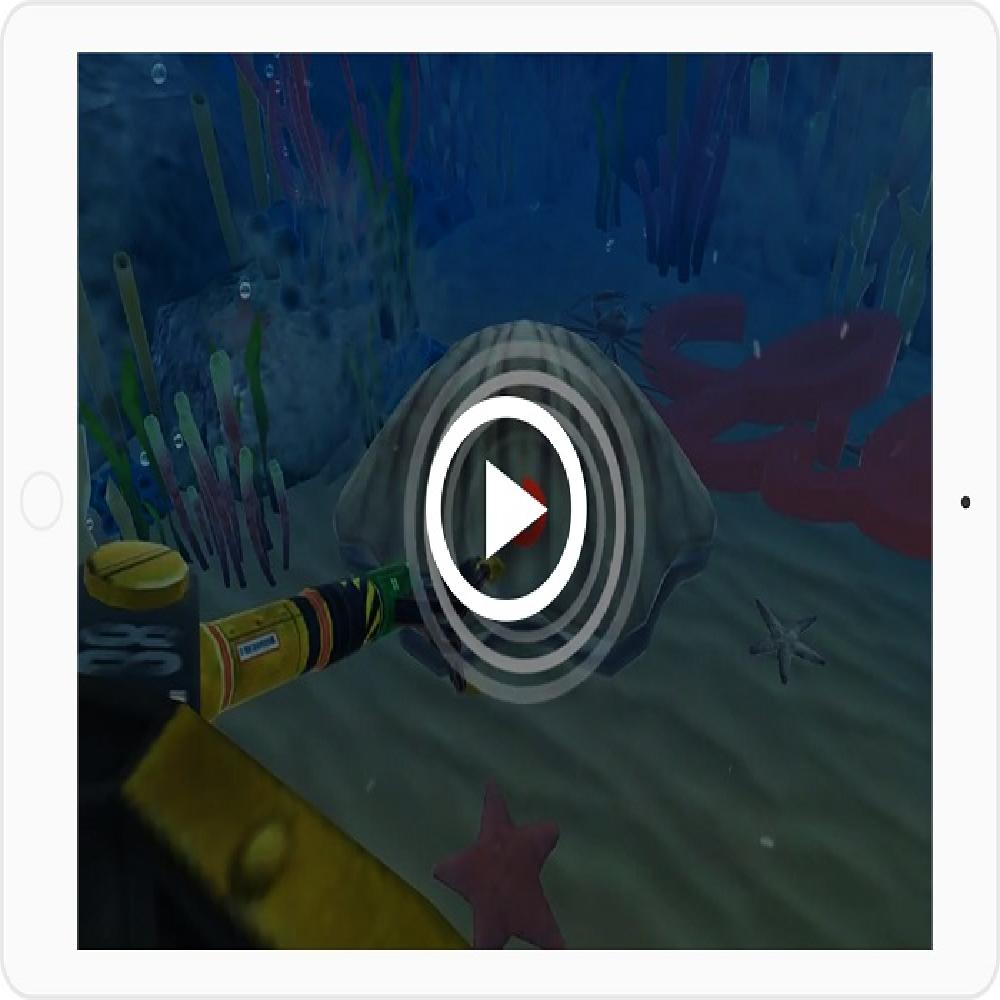 VR advertisement template solution