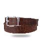 detail image1 YEUNWOO cowhide Crocodile Pattern BELT x Round  Buckle