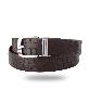 detail image3 YEUNWOO cowhide Crocodile Pattern BELT x Round  Buckle