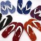 detail image5 Costa Coil Beach Sandal Women's Men's Summer Casual Flip Flop Slipper Made of PVC Coil Mat - Orange