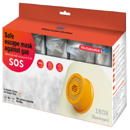 [Sumtong One] sumtongone Fire escape gas mask-5 EA/Pack
