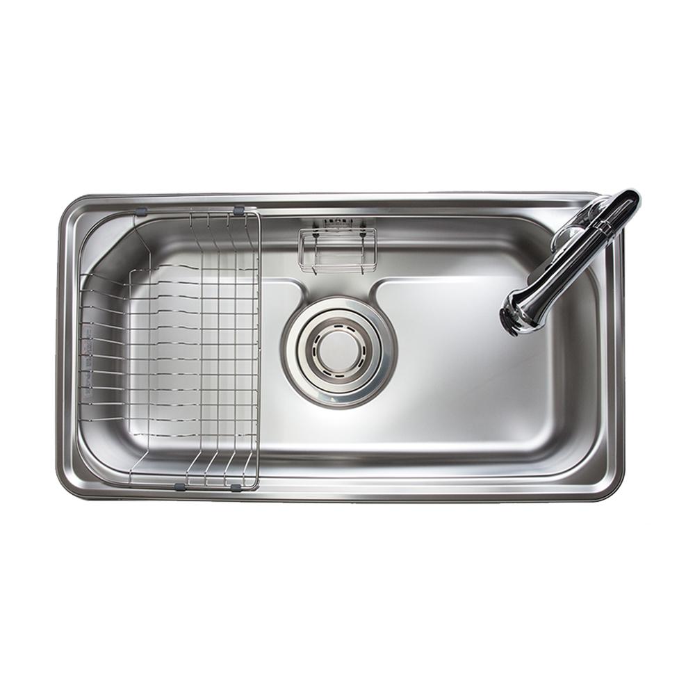 Jumbo Stainless Kitchen Sink Bowl (LJS 850)
