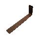 detail image1 Leather Book Mark BM-IT01 Dark Brown