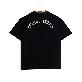 detail image1 RAINBOW NECK POINT TEE BLACK