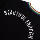 detail image4 RAINBOW NECK POINT TEE BLACK