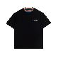 full image RAINBOW NECK POINT TEE BLACK