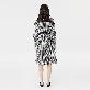 detail image3 Pearl button lace check dress