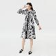 detail image4 Pearl button lace check dress