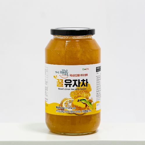Honey citron tea | citron tea, honey citron tea, fruit tea, yuzu, yuja