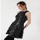 detail image1 Korean knit shinny animal pattern mini dress ( EM-007 )