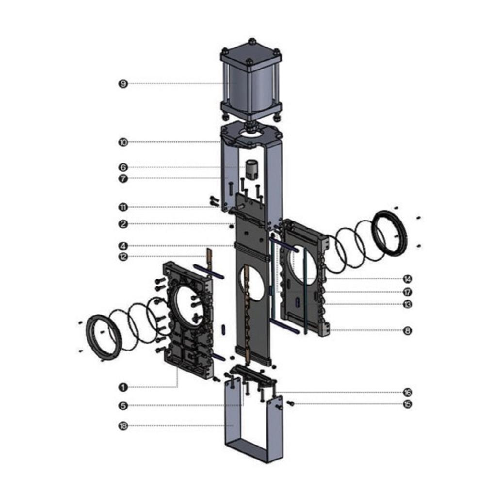 FLAP GATE VALVE