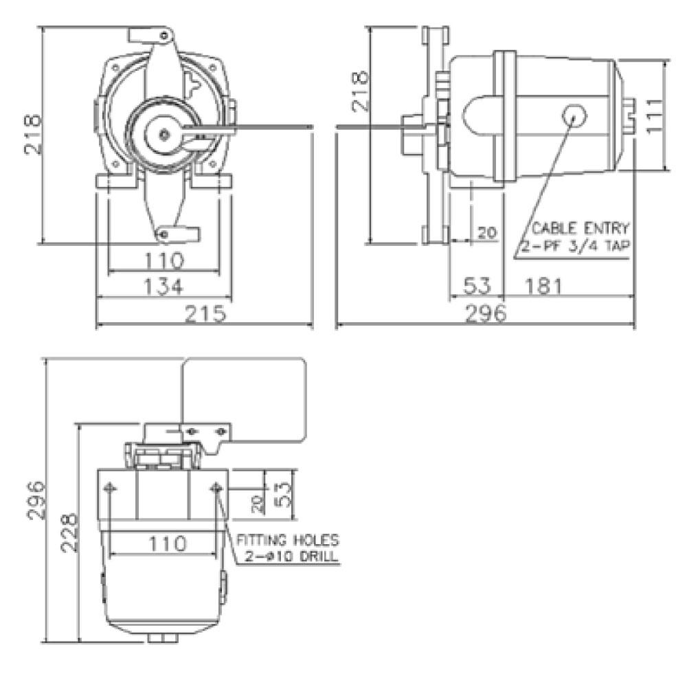 Pull cord Switch