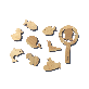 full image Korean Eco friendly Bath Toy Supplier, HINOKI WOODEN BATH TOYS – OCEAN ANIMAL SET