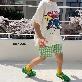 detail image1 Rainbow pattern, shine, short sleeve T-shirt, Children's clothes, cotton