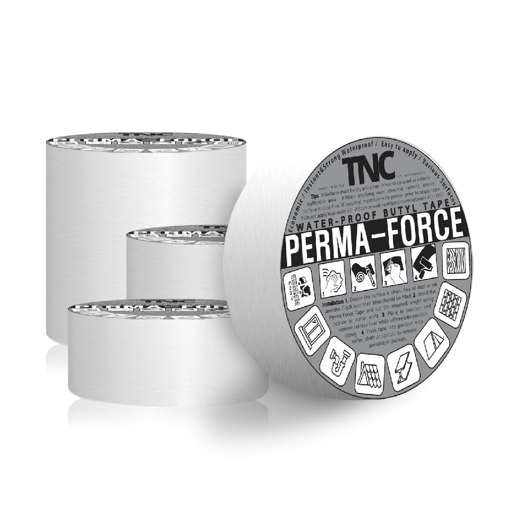 Butyl waterproof tape 10 cm -Gray