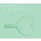 detail image2 ST-393 Heart Hand Mirror mint