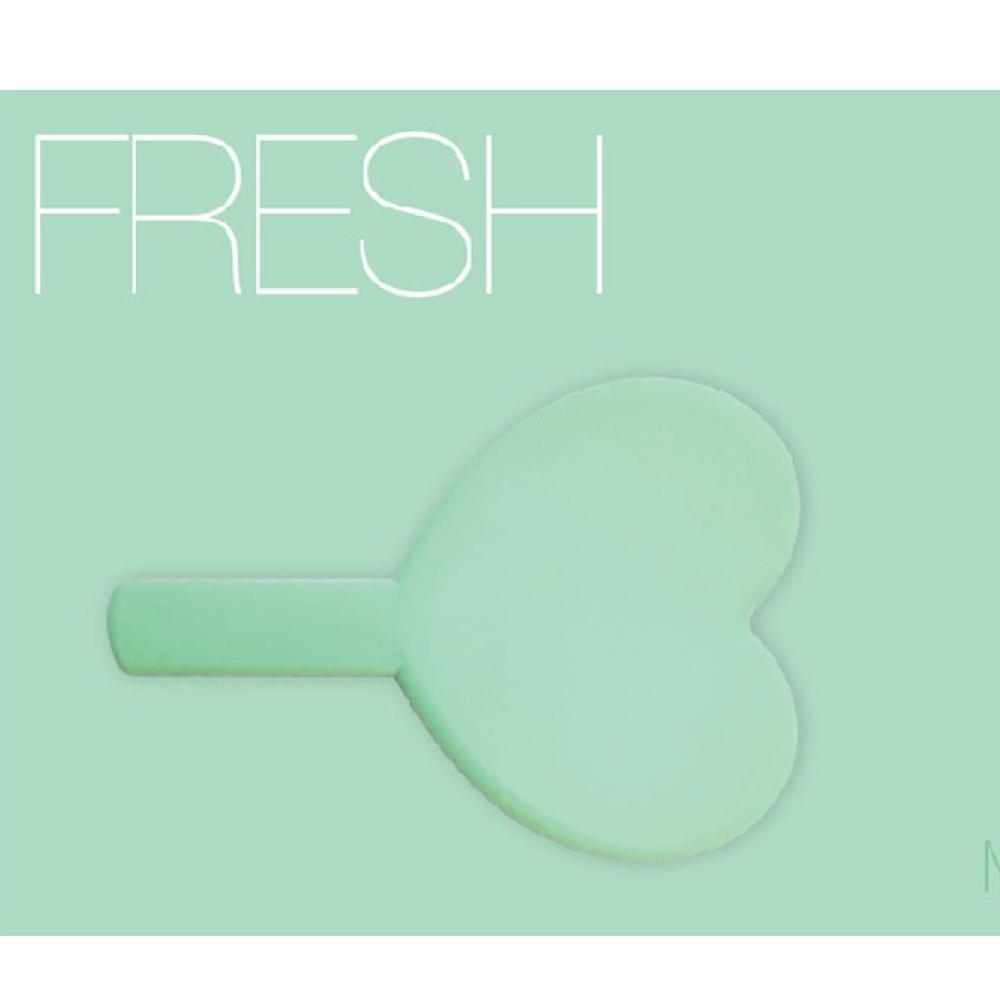 ST-393 Heart Hand Mirror mint
