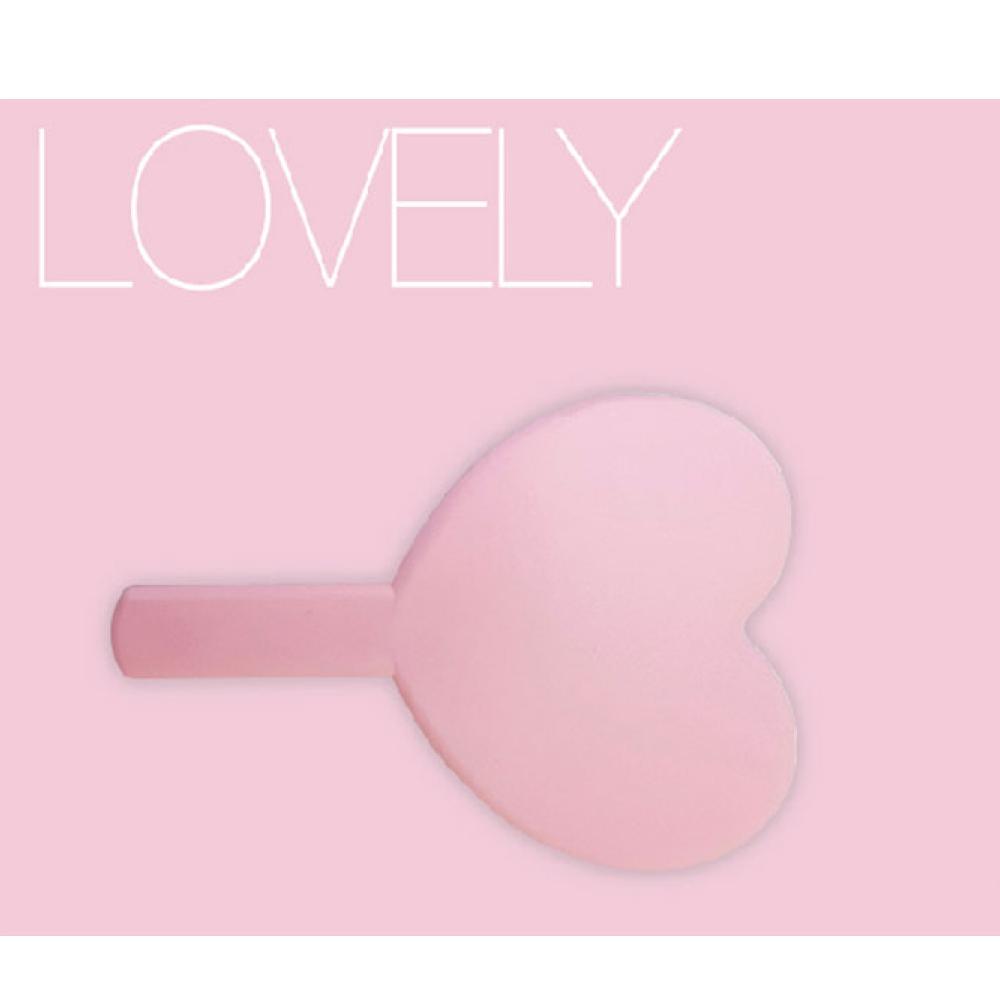 ST-393 Heart Hand Mirror mint
