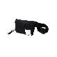 full image IDEORA Hip Sack Bag | Waist Bag Big Hip Sack Travel, Hiking, Simple Black