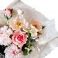 detail image2 Artificial Poppy Bouquet  (Peach Pink)