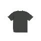full image color T-shirt Black