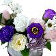 detail image1  Soap Flower Carnations Center Piece  M (Lavender)