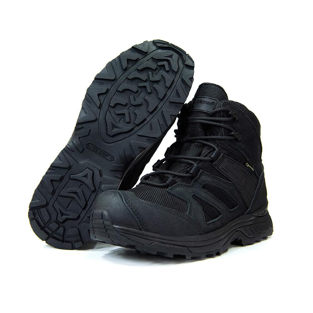 Work Footwear 6 inch Gore-Tex Tactical Boots - WOLF-G6 Black (US 7 to 10)
