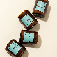 detail image1 Amber Jar MInt Chocolate Candle (2 size)