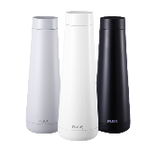 Pileus thermo tumbler A (gracia white, cotton gray, pebble black)