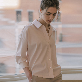 detail image2 Single Standard Tuppe Shirt - Pink Ivory