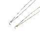 full image Crescent moon necklace(2 colors)