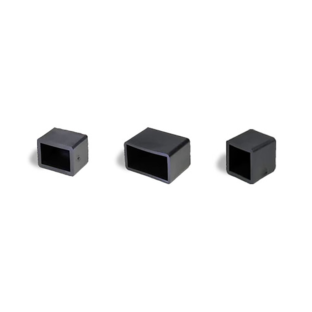 Square-type soft pvc cap