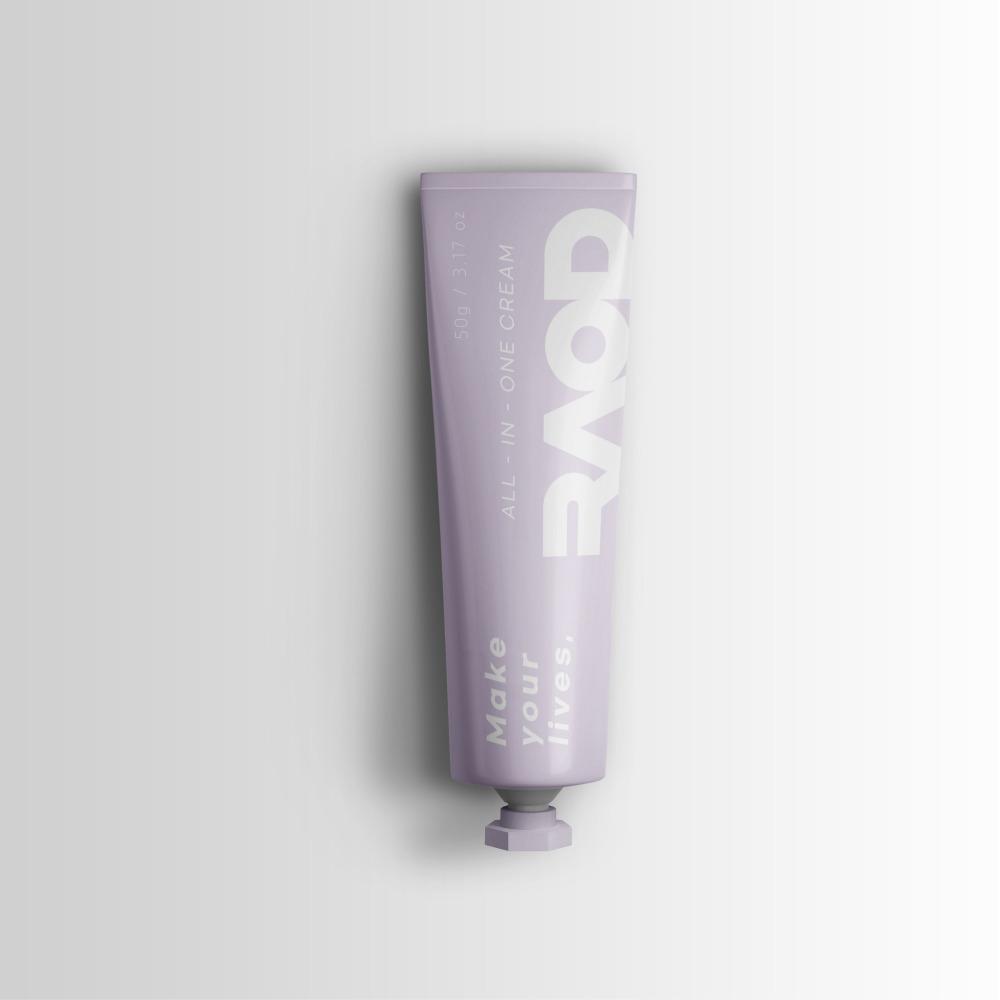 Purple face cream