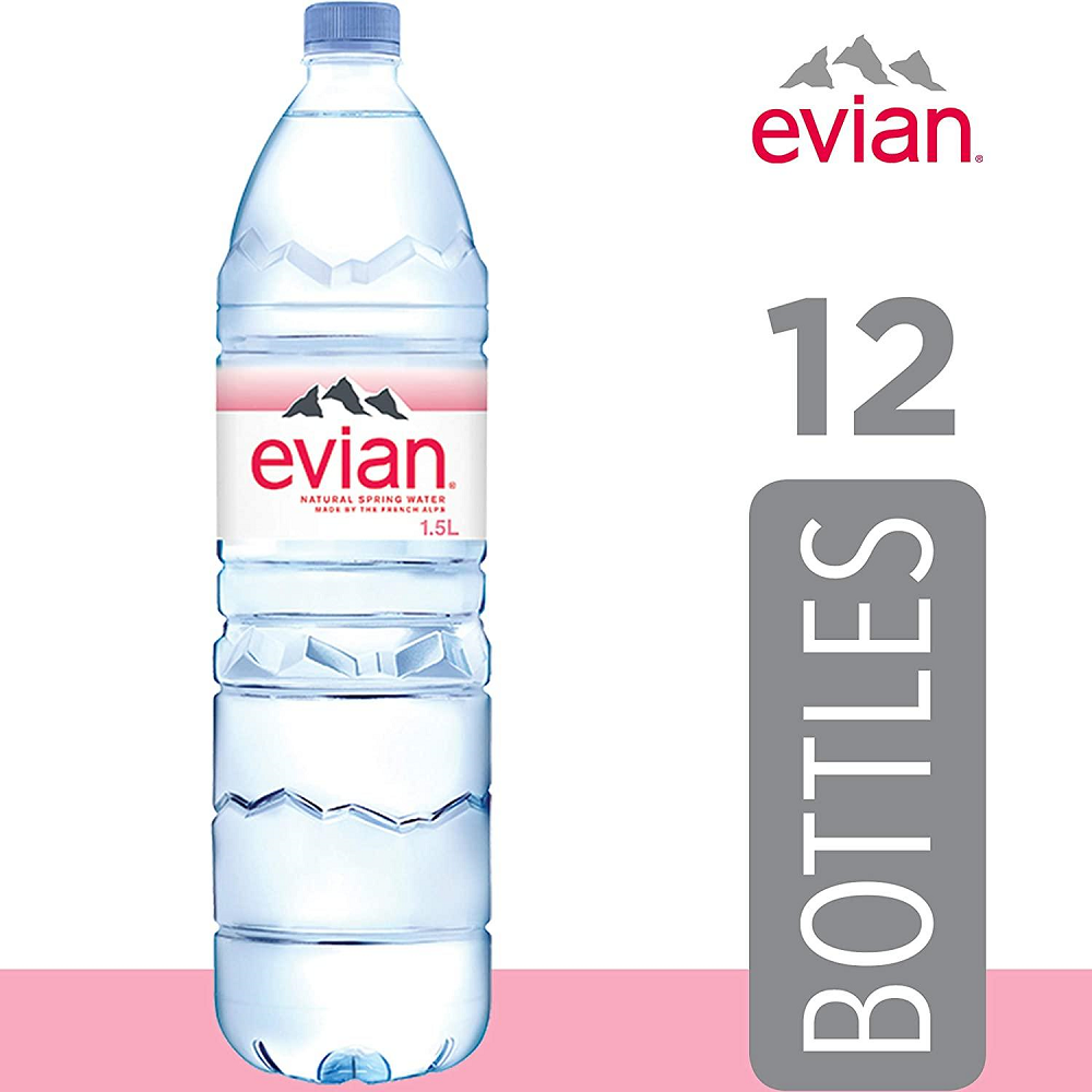 evian mineral water