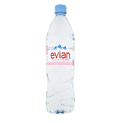 evian mineral water