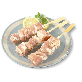 detail image1 Chicken on a stick (Contain lotus leaf extract) / K-Dakkkochi