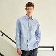 detail image1 [CUSTOMUS] Chambray oxford lining triming woven shirts CXS23SWSH280