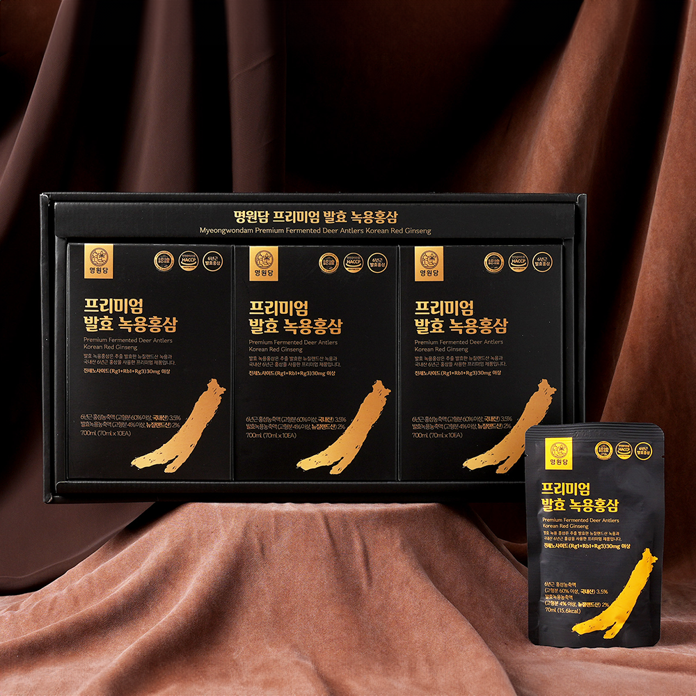 Premium Fermented Deer Antlers Korean Red Ginseng